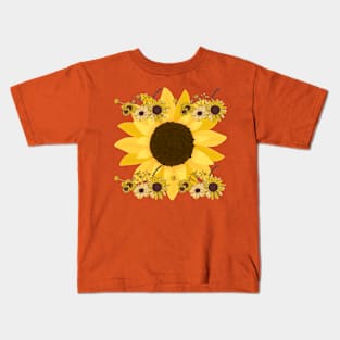 Spring Sunflower Kids T-Shirt